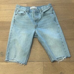 EUC size 26 Denim Forum jean shorts